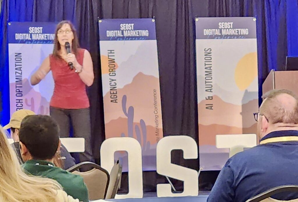 Dr. Cyndi Laurin at Guide to Greatness Speaking Event